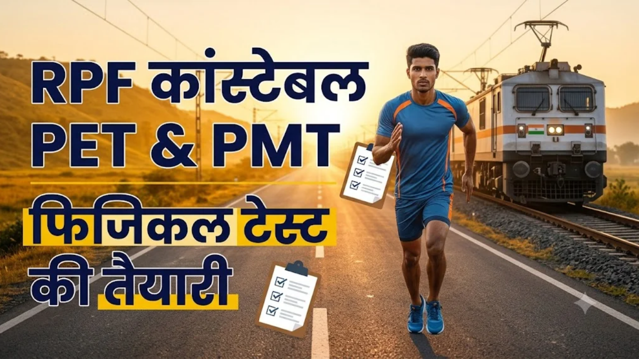RPF कांस्टेबल PET और PMT की तैयारी कैसे करें?