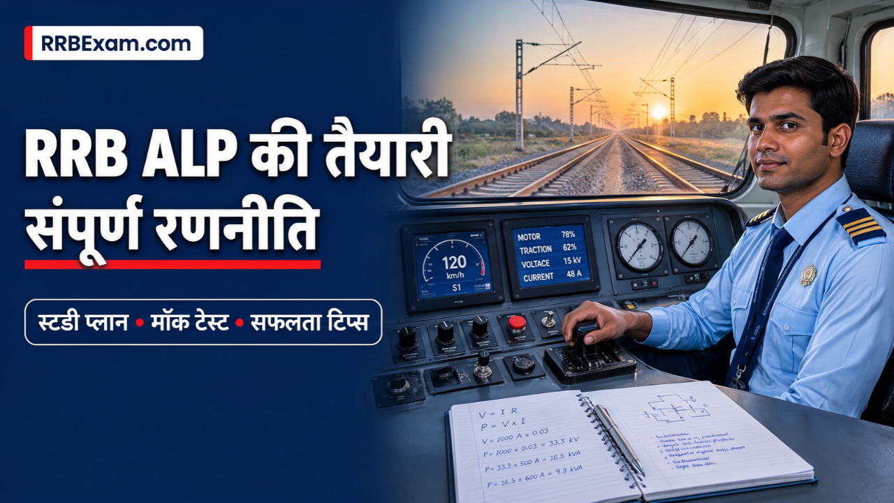 RRB ALP कीतैयारीकैसेकरें? संपूर्णरणनीति