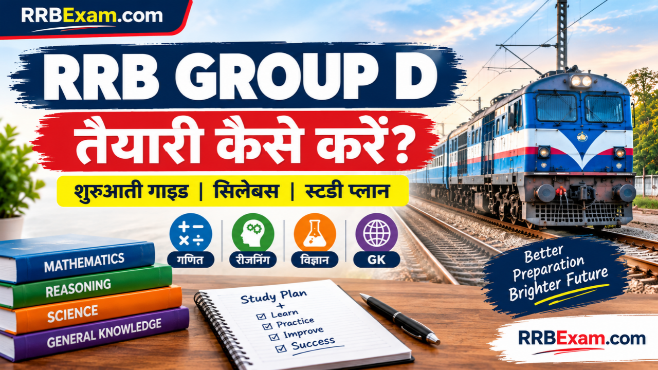 RRB Group D कीतैयारीकैसेकरें? शुरुआतीगाइड