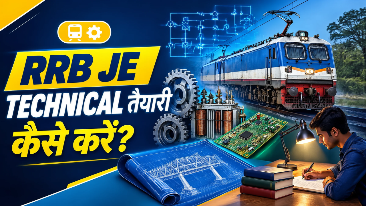 RRB JE के लिए तकनीकी विषयों की तैयारी कैसे करें?