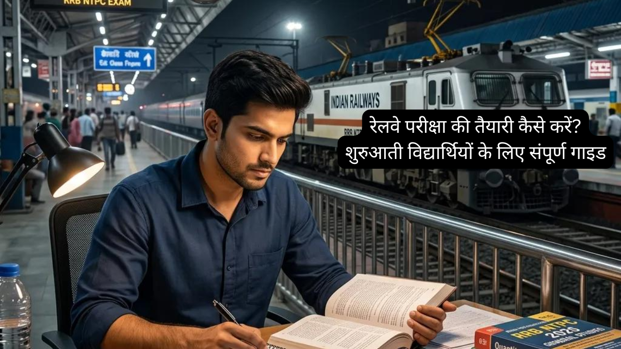 रेलवेपरीक्षाकीतैयारीकैसेकरें शुरुआतीविद्यार्थियोंकेलिएसंपूर्णगाइड