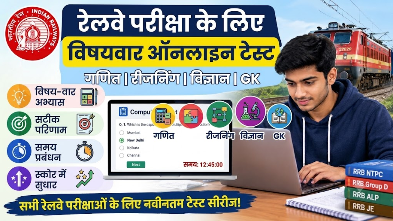 विषयवार ऑनलाइन टेस्ट क्या है?